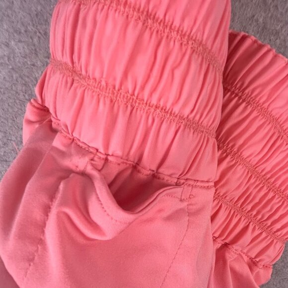 Nike One Shorts Womens Small Pink Dri-Fit Ultra High Waist 3 Brief Lined Sports - Picture 8 of 10